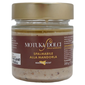 Crema alle mandorle spalmabile alle mandorle di Sicilia