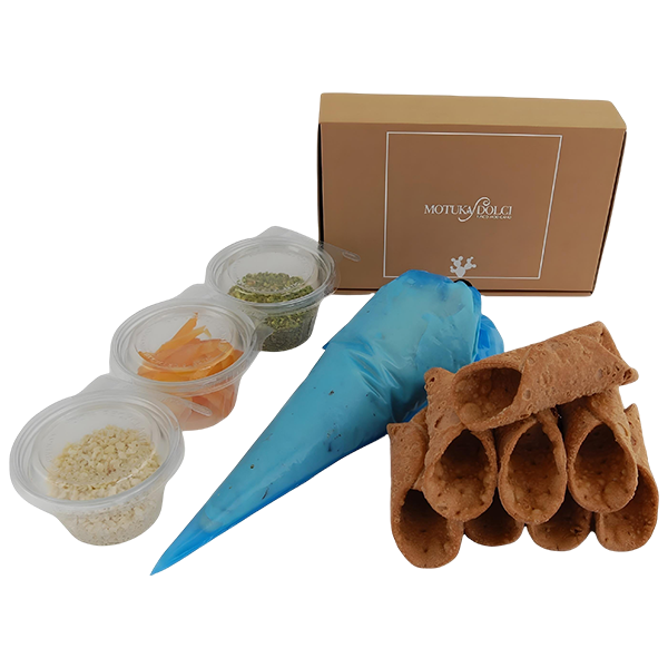 Kit Cannoli da farcire con Ricotta vaccina fresca